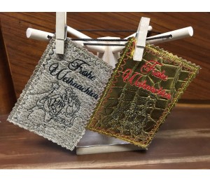 Stickserie - Stern über Bethlehem Line Art